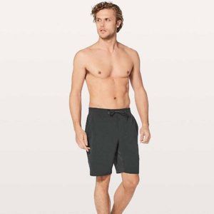 lululemon athletica Men's Black Swim Board Shorts